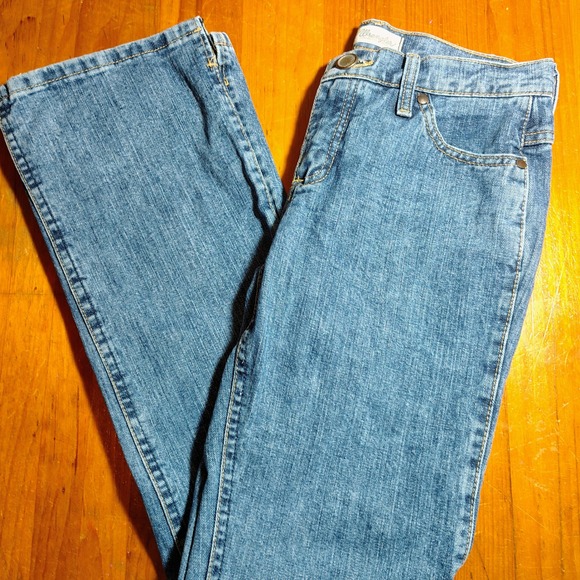 Wrangler Cowgirl Cut Jeans Women's 3/4 x 32 Light Wash Bootcut Denim Blue - Picture 1 of 14